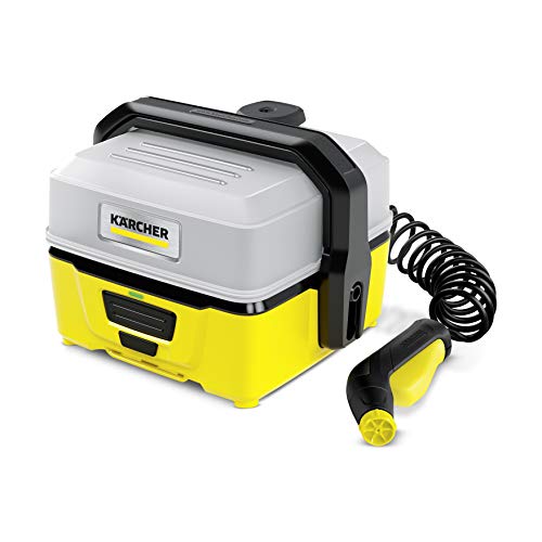 Kärcher Oc 3 - Idropulitrice Portatile A Batteria, Leggera E Compatta, Giallo/Nero