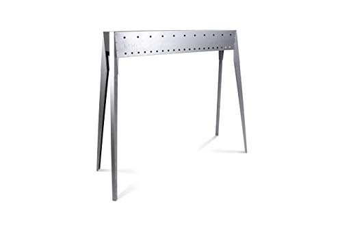 Lisa Luxury Is An Attitude Cuocispiedini Ed Arrosticini Miami 800 F 80 Cm In Ferro Alluminato Doppia Parete, Grigio