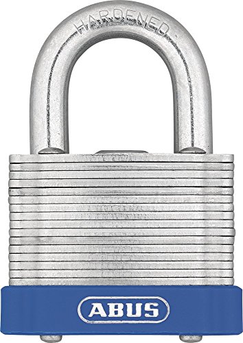 Abus 350696 - Candado Laminado De Acero 50 Mm Azul Blister 41/50 C N