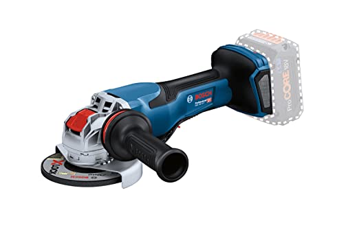 Bosch Professional Biturbo Smerigliatrice Angolare A Batteria X-Lock Gwx 18V-15 P (Potenza Equivalente A Quella A Filo Da 1.500 W, Senza Batterie E Ca