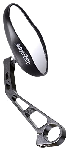 Ergotec Rückspiegel M-88 Kurzer Ausleger, Manubrio Unisex Adulto, Nero, Taglia Unica
