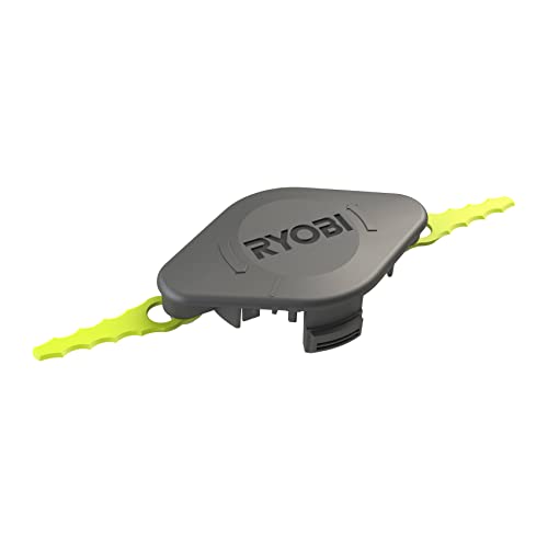 Ryobi - Doppia Testa Seghettata (+10 Lame) Per Tagliabordi, Bordi - Erba Speciale Alta/Spessa