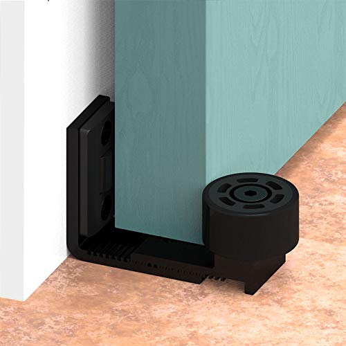 Ccjh Guida Porta Scorrevole Pavimento, Guida Inferiore Porta Scorrevole Per Porte Scorrevoli, Montaggio A Parete, Regolabile, Più Bello