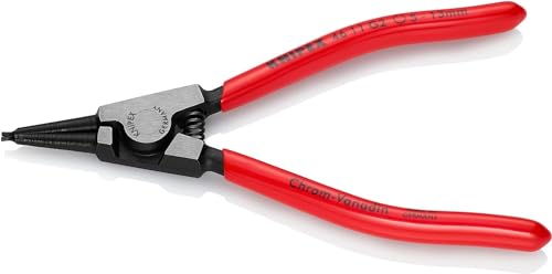 Knipex Pinza Per Anelli Di Sicurezza Per Anelli Di Presa Su Alberi Bonderizzata Nera, Rivestiti In Resina Sintetica 140 Mm 46 11 G2