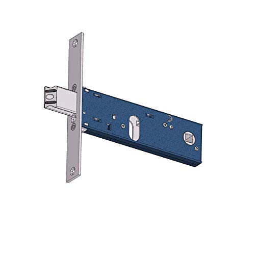 Serratura Per Porte E Portoni A Infilare Marca"Omec" Art.890 Entrata Mm.80.