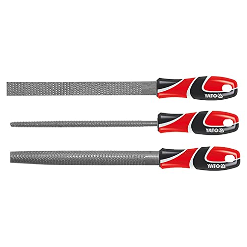 Yato - Set Di 3 Raspe Per Legno Professionali