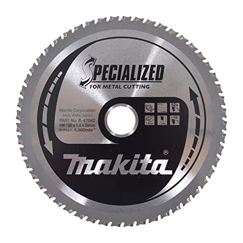 Makita B-47042 - Piastre Sägeblatt 150 X 20 X 52Z