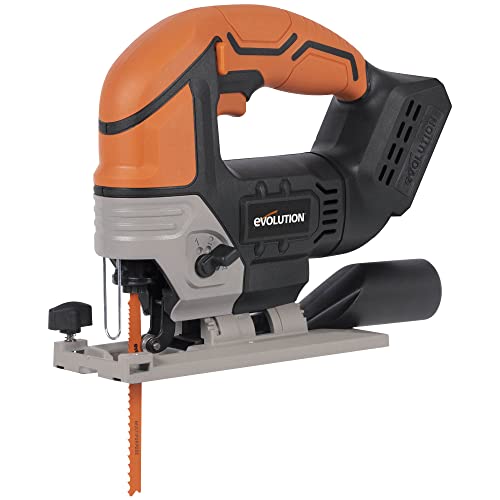 Evolution Power Tools R90Jgs-Li Seghetto Cordless - Include 5 Lame Multiuso