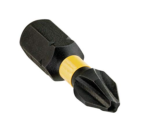 Dewalt Dt7994T-Qz Inserti Per Avvitatore A Impulsi Impact Torsion Extreme, Attacco 1/4", 25 Mm Ph2, Confezione Da 5 Pezzi, Nero
