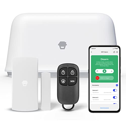 Chuango Ov-300 Rilevatore Di Movimento - Allarme Per La Casa Wireless Con Sirena - Apertura Della Porta E Finestra - Sistema Di Automazione Domestica