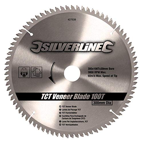 Silverline Tct Veneer Blade 100T