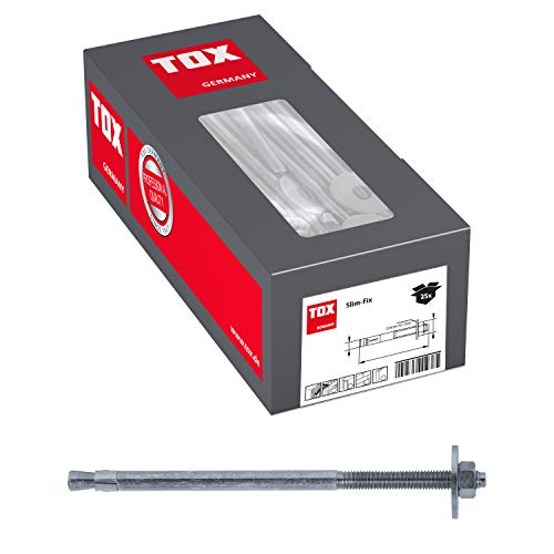 Tox Bullone Ancoraggio Slim Fix M12X200X106+121Mm, 25 Pz, 08010133