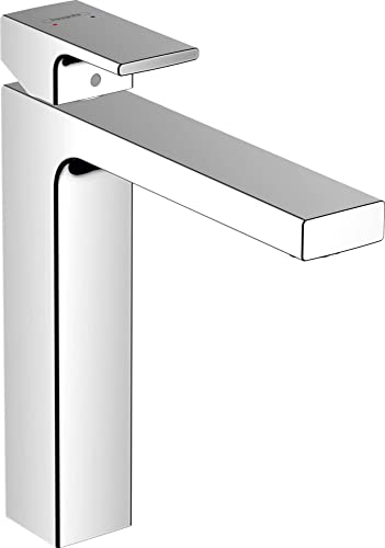 Hansgrohe Vernis Shape Miscelatore Monocomando Lavabo 190 Senza Set Di Scarico, Cromo, 71591000