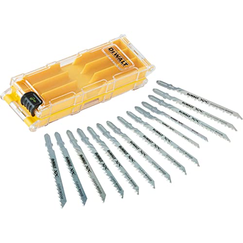 Dewalt Dt2298-Qz, Set Lame Seghetto Xpc - Cassetta Composta Da 14 Lame Assortite Per Il Legno