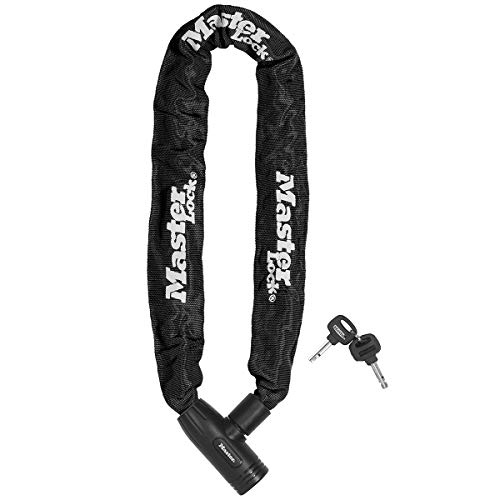 Master Lock 8391Eurdpro Lucchetto, Ottimo Per Proteggere Bicicletta, Elettrica, Bici Da Corsa, Nero, 90 Cm