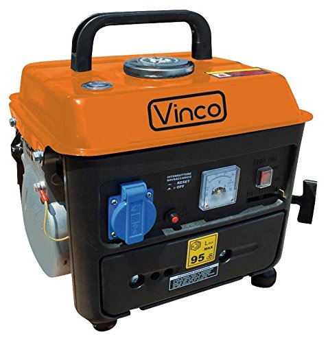 Vinco Generatore Tipo Silenziato, Trasportabile. Motore A 2 Tempi Monofase Con Marmitta Catalitica. Funzionamento Con Miscela 2%, 1 Presa 12 V. Capaci