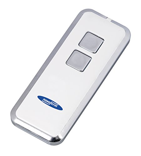 Telecomando Novotron 522 (Trasmettitore A 2 Canali; 64/128 Bit; 433 Mhz; Argento/Bianco) Tm15912001150