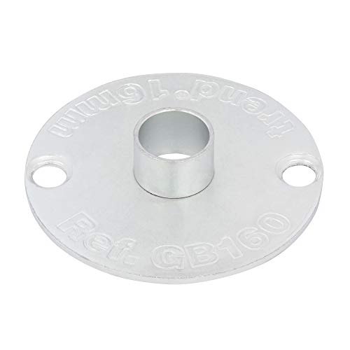 Trend Guida A Cespuglio In Acciaio, Diametro 17 Mm, Guide Stile Europeo Per Fresatura Con Plantilla, Compatibile Con Router Trend, Gb17