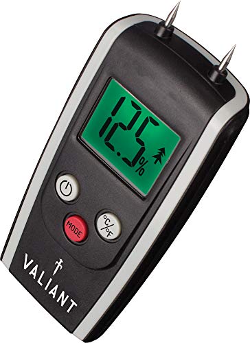 Valiant Fir421 Valiant Digitale Misuratore Di Umidità Per Legna Da Ardere/Legno E Muratura – Nero