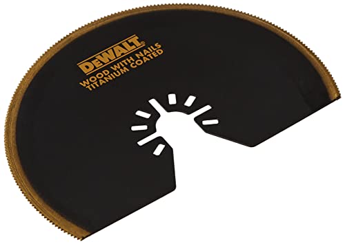 Dewalt, Dt20709, Qz, Hoja De Sierra Segmentada De Titanio Para Multi Herramienta