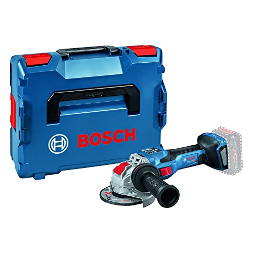 Bosch Professional Biturbo Smerigliatrice Angolare A Batteria Gwx 18V-15 Sc (Diametro Mola 125 Mm, Con Modulo Connectivity, Velocità Preimpostabili, A