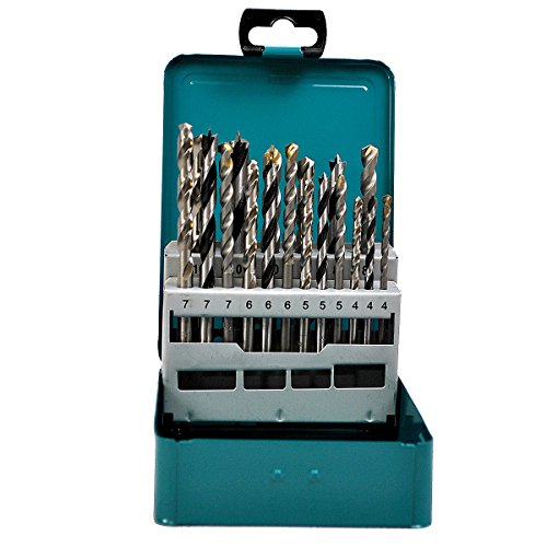 Makita D-47173 Set Trapano Misto Metal Box – Multicolore (Pezzi)
