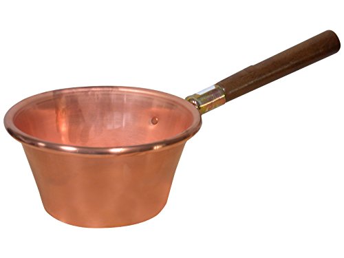 Home Paiolo Rame Manico In Legno Cm 20 Pentole E Preparazione Cucina, 20 Cm, 2900 Unità