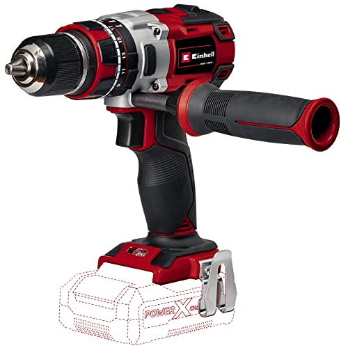 Einhell Te-Cd 18 Li-I Brushless - Solo Trapano A Percussione A Batteria, 1800 Rpm, 0 W, 18 V, Rosso, Senza Caricabatteria