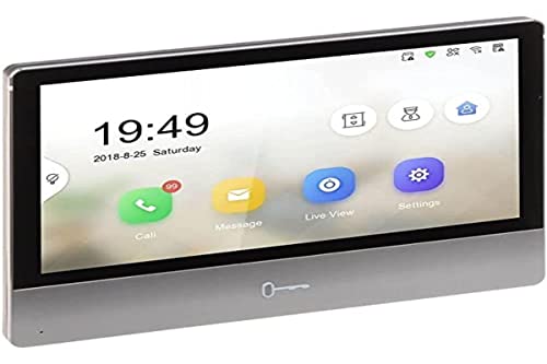 Hikvision Digital Technology Ds-Kh8350-Wte1 Sistema Per Video-Citofono 17,8 Cm (7") Nero, Grigio