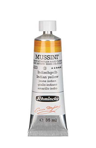 Schmincke Mussini Oils Indian Yellow 35Ml Tube Series 3