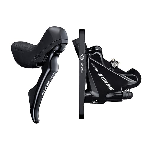 Shimano Bremsen-2090365760, Freni. Unisex-Adulti, Silky Black, Taglia Unica