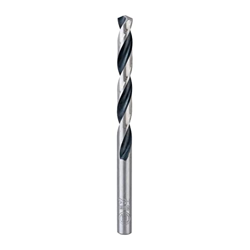 Bosch Professional 2608577248 Hss Pointteq (8 X 75 117 Mm) - Set Da 10 Pezzi Di Punte Elicoidali Per Trapano Metallo, Acciaio, Fusione O Plastica, Gri