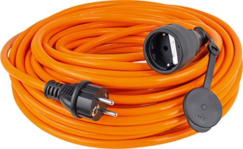 As - Schwabe 59210 - Prolunga Per Cantieri E Ambienti Di Lavoro, 10 M, H07Bq-F 3G2,5, Ip44, Colore: Arancione