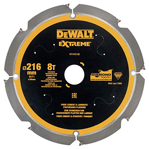 Dewalt, Dt1473, Qz, Hojas Para Sierra Circular Multi, Material 216Mm 8T