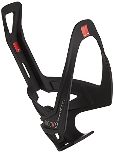 Portabidon Elite Rocko Carbono Mate Rojo