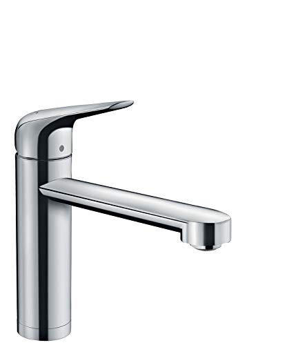 Hansgrohe Focus M42 Miscelatore Cucina Monocomando 120, Installazione Sotto Finestra, 1 Getto, Cromo, 71807000