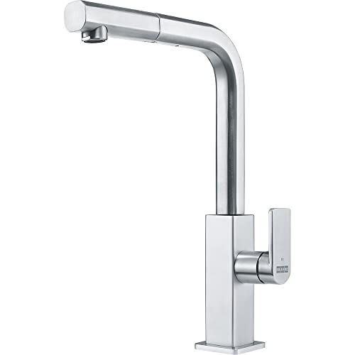 Franke - Rubinetto Per Lavello Mythos Pull-Out, 115.0547.853 In Acciaio Inox