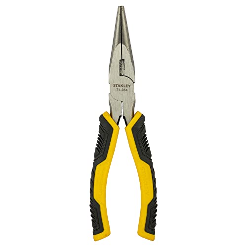 Stanley Stht0-74364 Pinza Becchi Lunghi Control Grip, 200 Mm