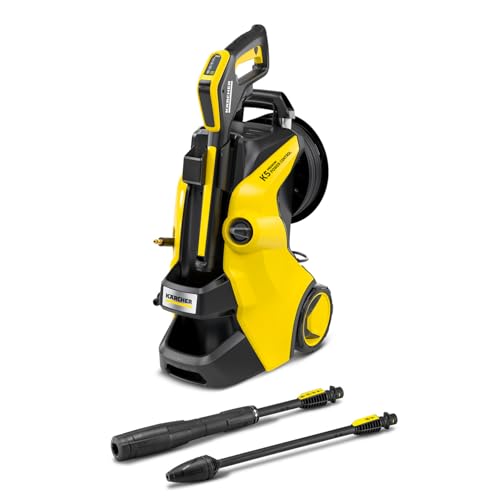 Kärcher K 5 Classic Idropulitrice Ad Alta Pressione Da 145 Bar, 2 Lance, Dimensioni Standard, 1800W, Idropulitrice Elettrica Ad Acqua Fredda, Avvolgit