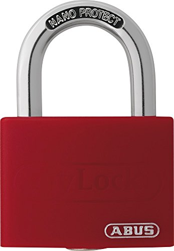 Candado Aluminio Mylock 40Mm Rojo Blister