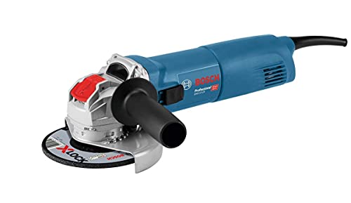 Bosch Professional Gwx 10-125 Smerigliatrice Angolare, 1000 W, Attacco X-Lock, Diametro Disco 125 Mm, In Scatola Di Cartone, 06017B3000