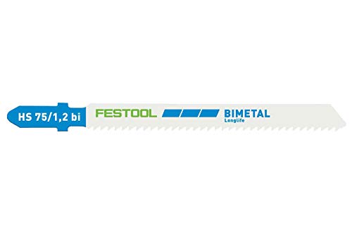 Festool Hoja De Calar Hs 75/1,2 Bi/5 Metal Steel/Stainless Steel