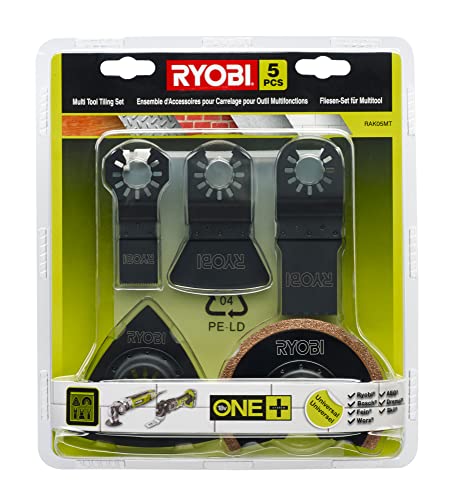 Ryobi Kit Di Piastrelle Speciali Multiutensile Da 5 Pezzi