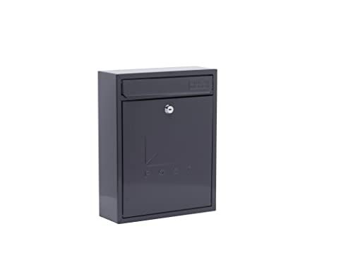 Burg Wächter Mb05A Cassetta Postale In Acciaio Zincato A Parete, Antracite