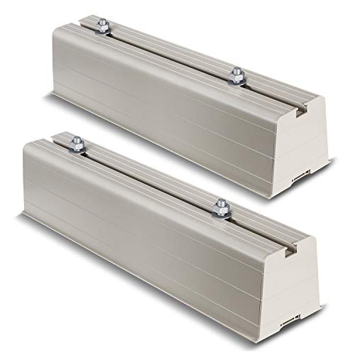 Maclean Mc-863 Mc-863-Console Per Climatizzatore, Pompa Di Calore, 450 Pvc, Fino A 100 Kg, Set Da 2 Pezzi