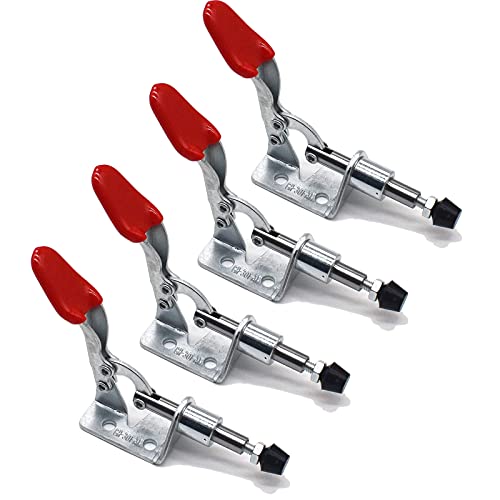 Widream 4 Pcs Morsetti A Ginocchiera, Toggle Morsetto Push Pull Toggle, Orizzontale Morsetti A Sgancio Rapido, Per Il Funzionamento Della Macchina, Ca