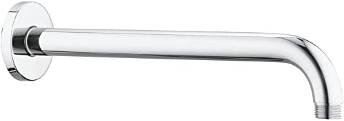 Grohe 28576000 Braccio A Parete Sporgenza 286 Mm, Grigio (Cromo), Cromo, Lunghezza: 28,2 Cm