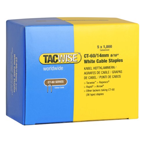 Tacwise 0357 140/12Mm Punti Zincati, Argento, 14 Mm