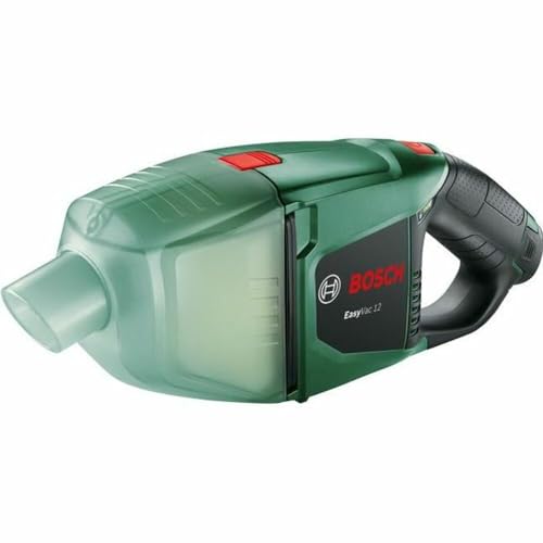 Bosch Home And Garden 06033D0001 Aspiratore Portatile Easyvac 12, 0 W, 12 V, Verde