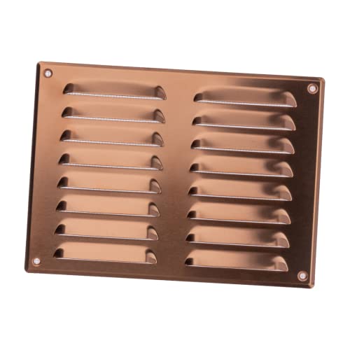 260X190Mm Griglia Di Ventilazione Con Zanzariera - Griglie D'Aerazione In Metallo - Rame